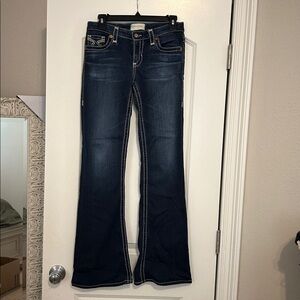 Big star from buckle Deep Indigo Flare Jeans